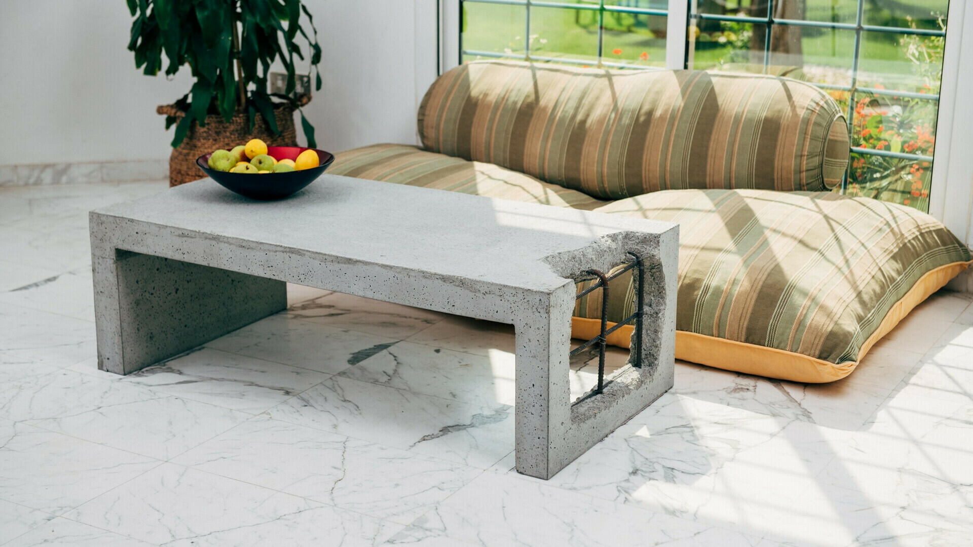 Bespoke concrete table